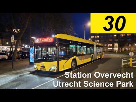U-OV lijn 30: Station Overvecht - Science Park | Transdev Utrecht | Transdev 9689 | 2025