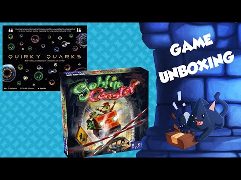 Unboxing - Quirky Quarks and Goblin Coaster
