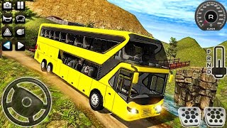 Bus Simulator Gameplay | Realistic Bus Driving Experience on City Highways and Villages