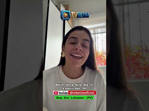 CONEXÃO POLÍTICA - Betim-MG: Entrevistada da semana Dep. Est. Lohanna (PV) - 10/02 às 19hs.