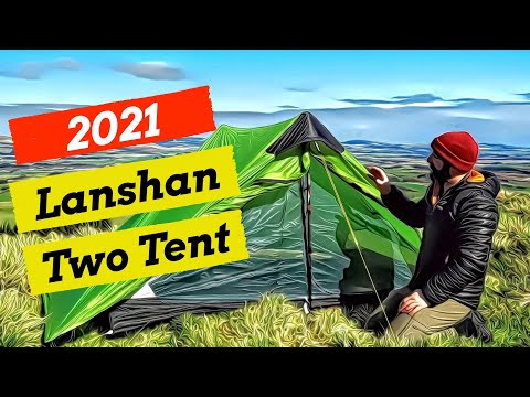 Lightweight Backpacking 2 Person Tent  | 3F UL Gear LANSHAN 2