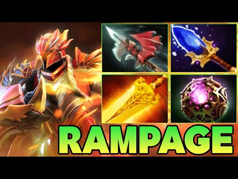Rampage + 23 Kills Dragon Knight Dota 2 !! Dragon Knight Dota 2 Mid Lane Pro Gameplay 7.39 7.40