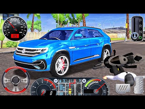 Taxi Sim 2020 #8 - Luxury New Volkswagen Car City Driving - Best Android Gameplay