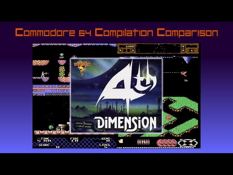 Commodore 64 Compilation Comparison: The 4th Dimension (1990)