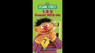 Sesame Street: 123 Count with Me (1997 VHS)