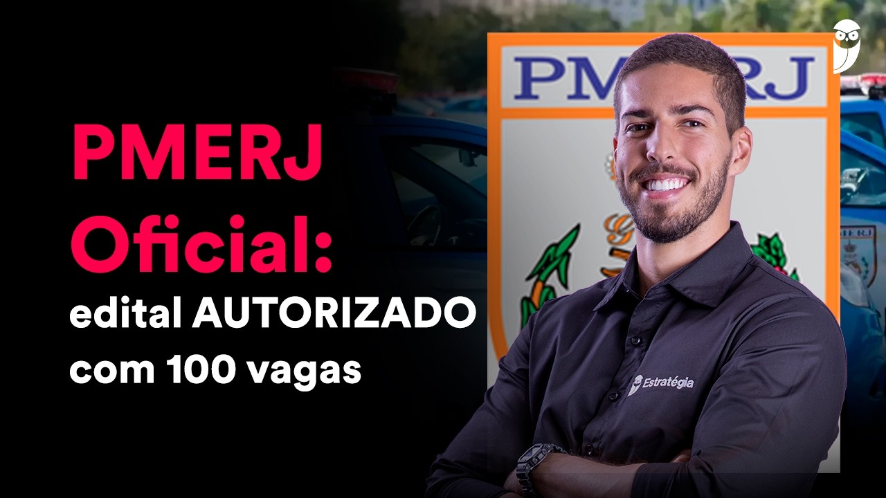 Concurso PMERJ: Governo autoriza 100 vagas para Oficiais