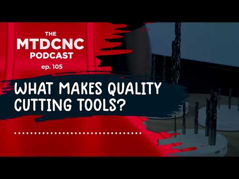 How to make quality solid round shank tools   MTDCNC Podcast Ep105