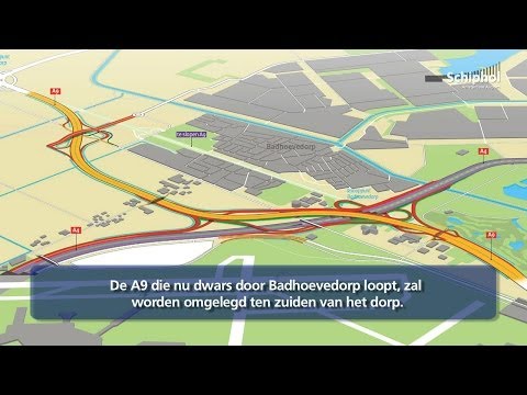 Startschot verplaatsing A9 bij Badhoevedorp