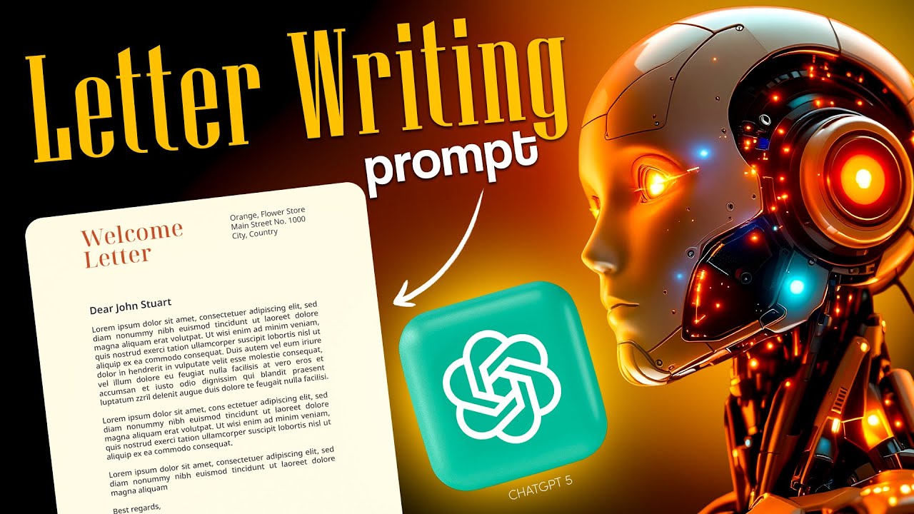 How To Write A Letter Using AI | Prompt Engineering Tutorial For Beginners | #letterwriting #prompt