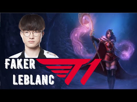 T1 Faker picks Leblanc vs Sylas - Midlane Matchup