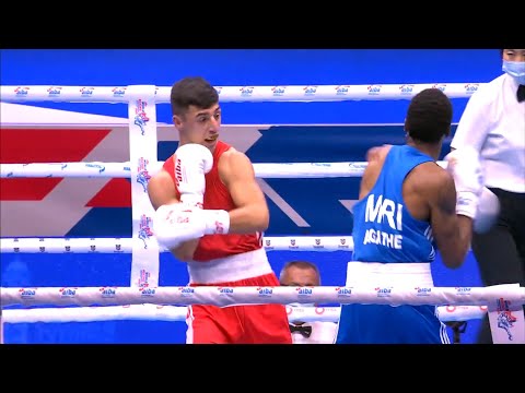 Day 3 (60kg) TANKO Viliam (SVK) vs  AGATHE Jean (MRI) | AIBA WCHs 2021