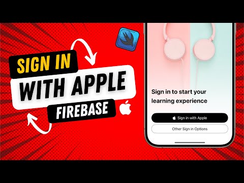 Sign In With Apple - Firebase - SwiftUI - Xcode 15 thumbnail