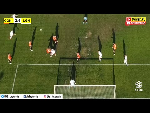 tv.nsk.pl [bramki] MMKS Concordia Elbląg - KS Legionovia Legionowo 2:4 (0:3) 2022-08-17 g. 17:00