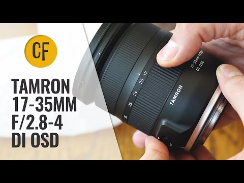 External Review Video 6Ky2QXExYC4 for Tamron 17-35mm F/2.8-4 Di OSD Full-Frame Lens (2018)