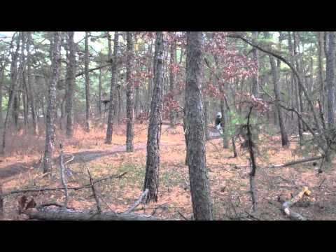 Adam Cook and Brandon Hartranft battling.