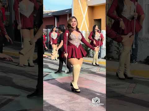 linda cachiporrista de la banda musical de BERLIN usulutan
