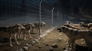 3 Wolves Attack Kangal Dog End up Badly