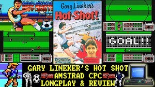 [AMSTRAD CPC] Gary Lineker's Hot-Shot! - Longplay & Review