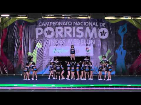 153 Spirit Power Cheer IOG5 All Girl- Inder Medellín 2015 Domingo