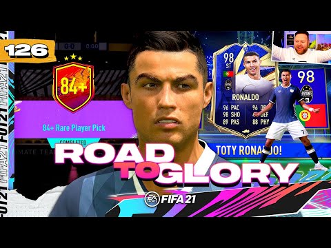 FIFA 21 ROAD TO GLORY #126 - I PACKED TOTY RONALDO!!!