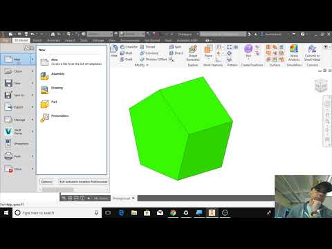 Autdesk Inventor 2018 Pentagon