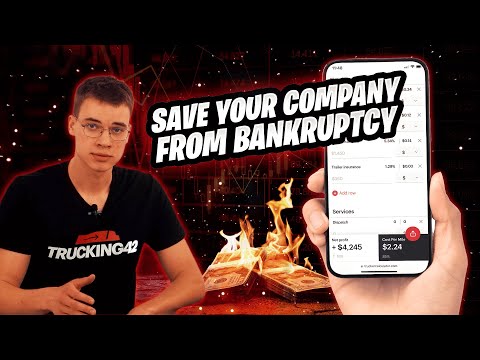 How To Save Your Trucking Company From Bankruptcy: Count Your Expenses