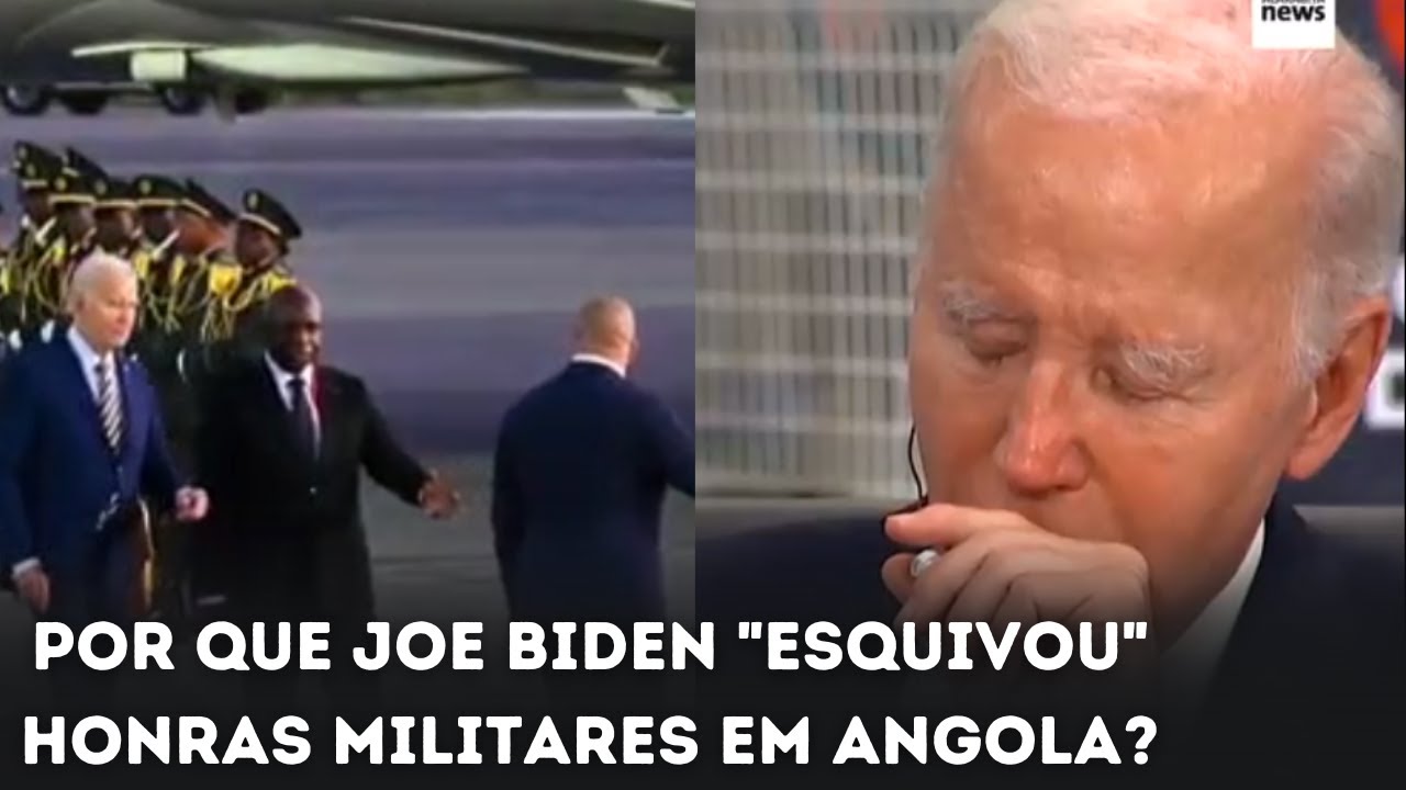 Joe Biden Ignora Honras Militares em Angola O Que Está Por Trás