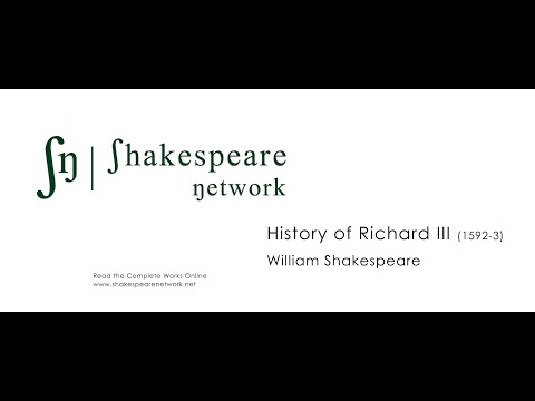 Richard III - The Complete Shakespeare - SN Audiobooks - Multiple Subs - High-Res - 4K