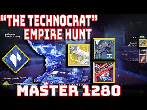 Solo Flawless Master Empire Hunt "The Technocrat" (Platinum) (Hunter)