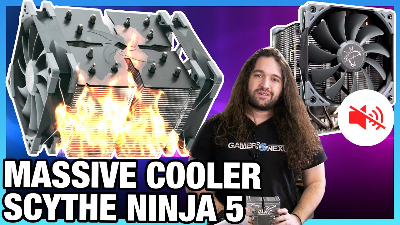 Too Quiet: Scythe Ninja 5 CPU Cooler Review vs. FUMA 2, Noctua, & Liquid Coolers