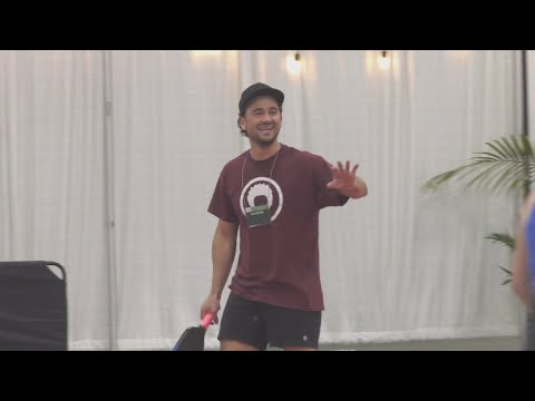 Professional pickleball player and coach - Jorge Quintero