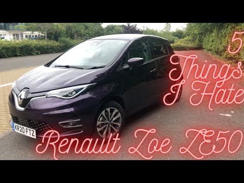 2020 Renault Zoe ZE50 Review - 5 Things I Hate