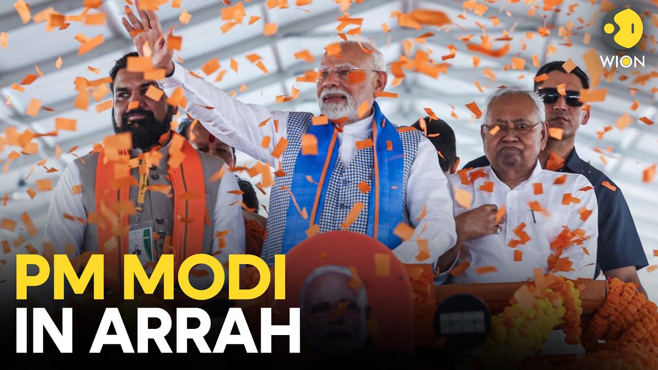 LIVE: PM Modi Addresses Massive Public Rally in Nawada, Bihar | Big Announcements Ahead Of Polls!