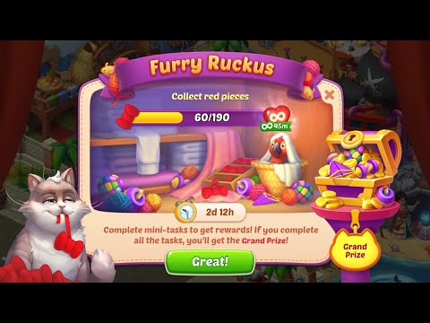 Homescapes Furry Ruckus