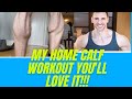 My Home Calf Routine, How to Get Bigger Calves with Vicsnatural Victor Costa