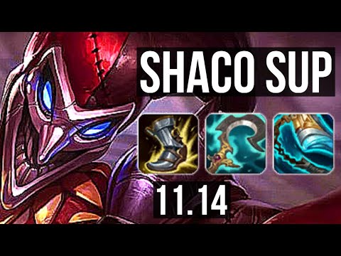 SHACO & Ezreal vs YUUMI & Katarina (SUPPORT) | 6/1/12, Rank 7 Shaco | EUW Grandmaster | v11.14