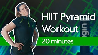 Full Body HIIT with Natalie | Reverse Pyramid Workout