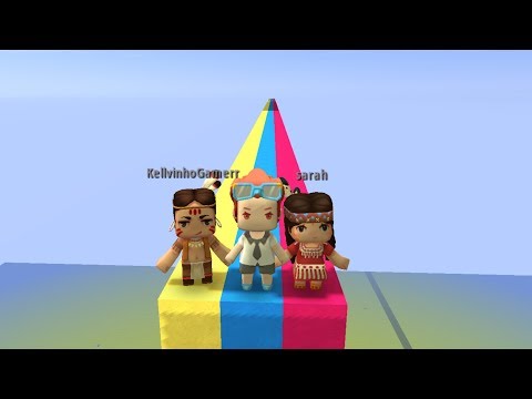 IMPOSSÍVEL? 99% DAS PESSOAS CAÍ ANTES DE CHEGAR NO FIM DA CORRIDA! MINI WORLD BLOCK ART