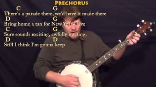 Tennessee Christmas (Alabama) Banjo Cover Lesson in G with Chords/Lyrics