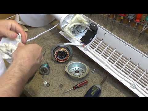 YouTube video about: How to take apart a honeywell tower fan?