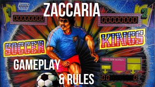 1982 Zaccaria - Soccer Kings - Tutorial and Gameplay