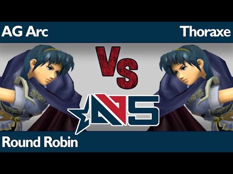 AB5 Melee - AG ARC (Marth) vs Thoraxe (Marth) - Round Robin