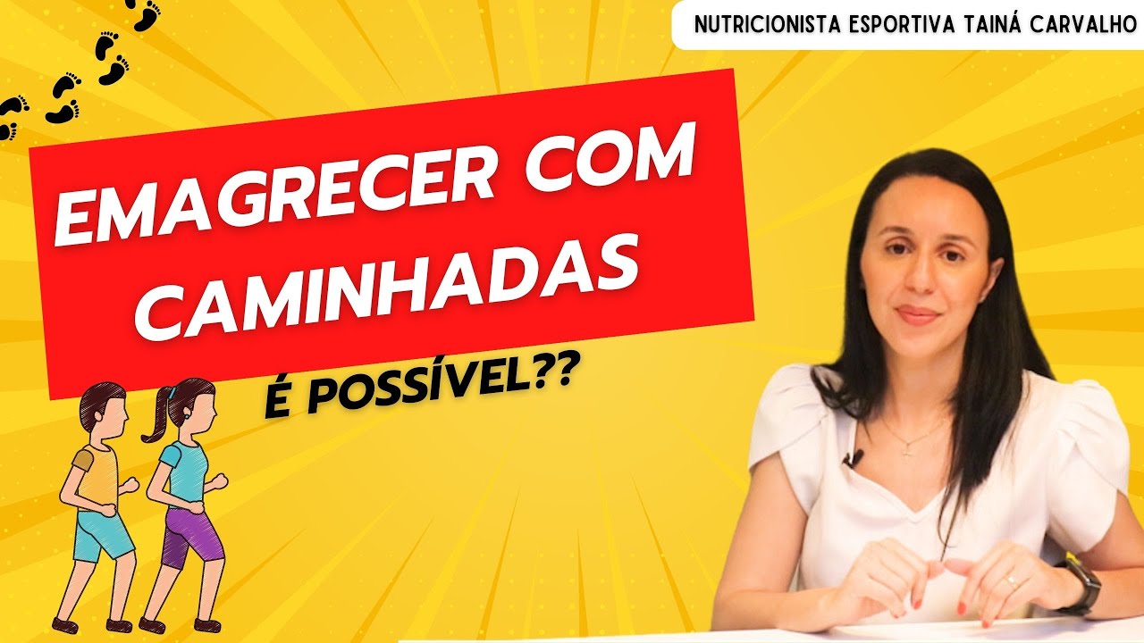 Emagrecer caminhando, é possível?