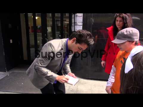 Lazaro Arbos at the 'Good Day New York' studio Lazaro Arb...