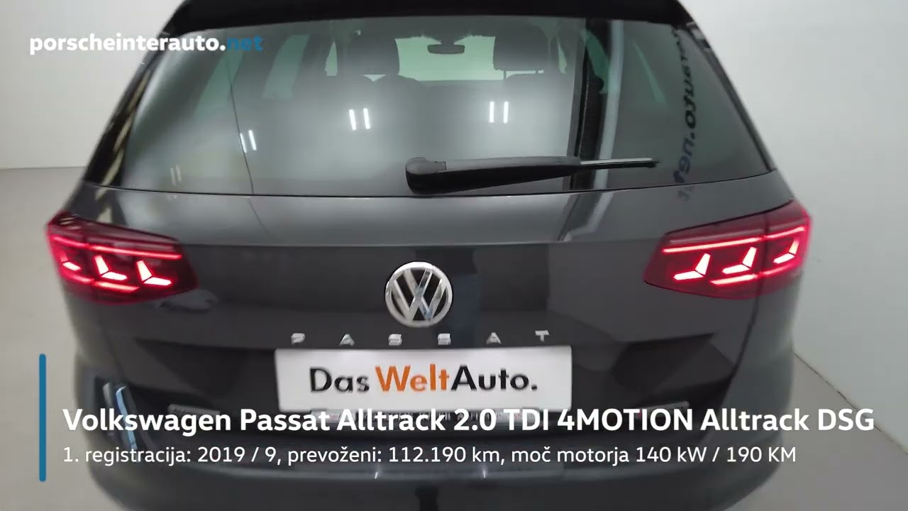Volkswagen Passat Alltrack 2.0 TDI BMT SCR 4MOTION Alltrack DSG