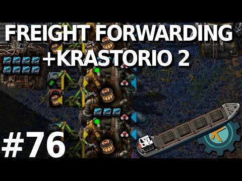 Factorio Freight Forwarding K2 20x #76 — Fusion Energy!