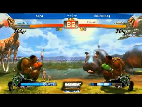 Keno (Balrog) vs EG| PR Balrog (Balrog) @ WNF SSF4 AE 2012
