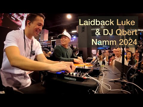 Laidback Luke x DJ QBert on the Reloop Stage @NAMM 2024