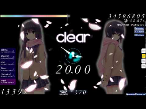 rrtyui - xi - Freedom Dive Four Dimensions Full Combo 97.57%