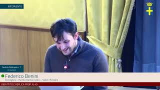 Consiglio Comunale: la seduta del 27 febbraio